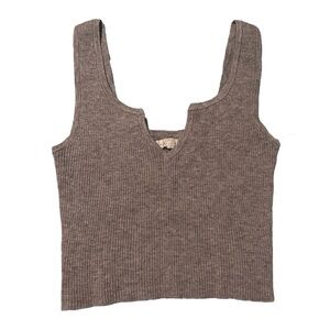 Pacsun Gray Ribbed Tank